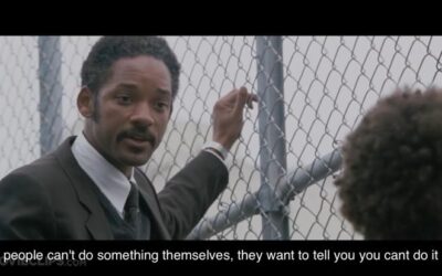 Don’t ever let somebody tell you, you can’t do something…